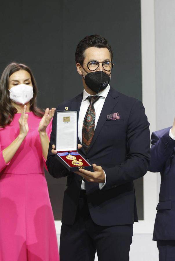 Fotos: Las imágenes de la entrega de las Medallas de Oro en las Bellas Artes 2020 en Pamplona