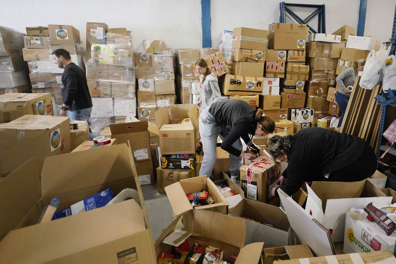 Fotos: Gipuzkoa se vuelca con Ucrania