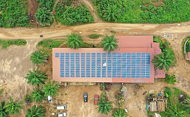 Seneglado proiektua baten argazkia.