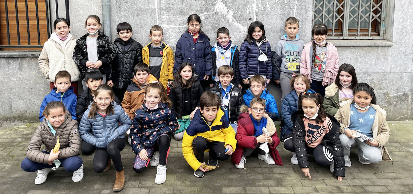 Los niños de 2º de Educación Primaria.