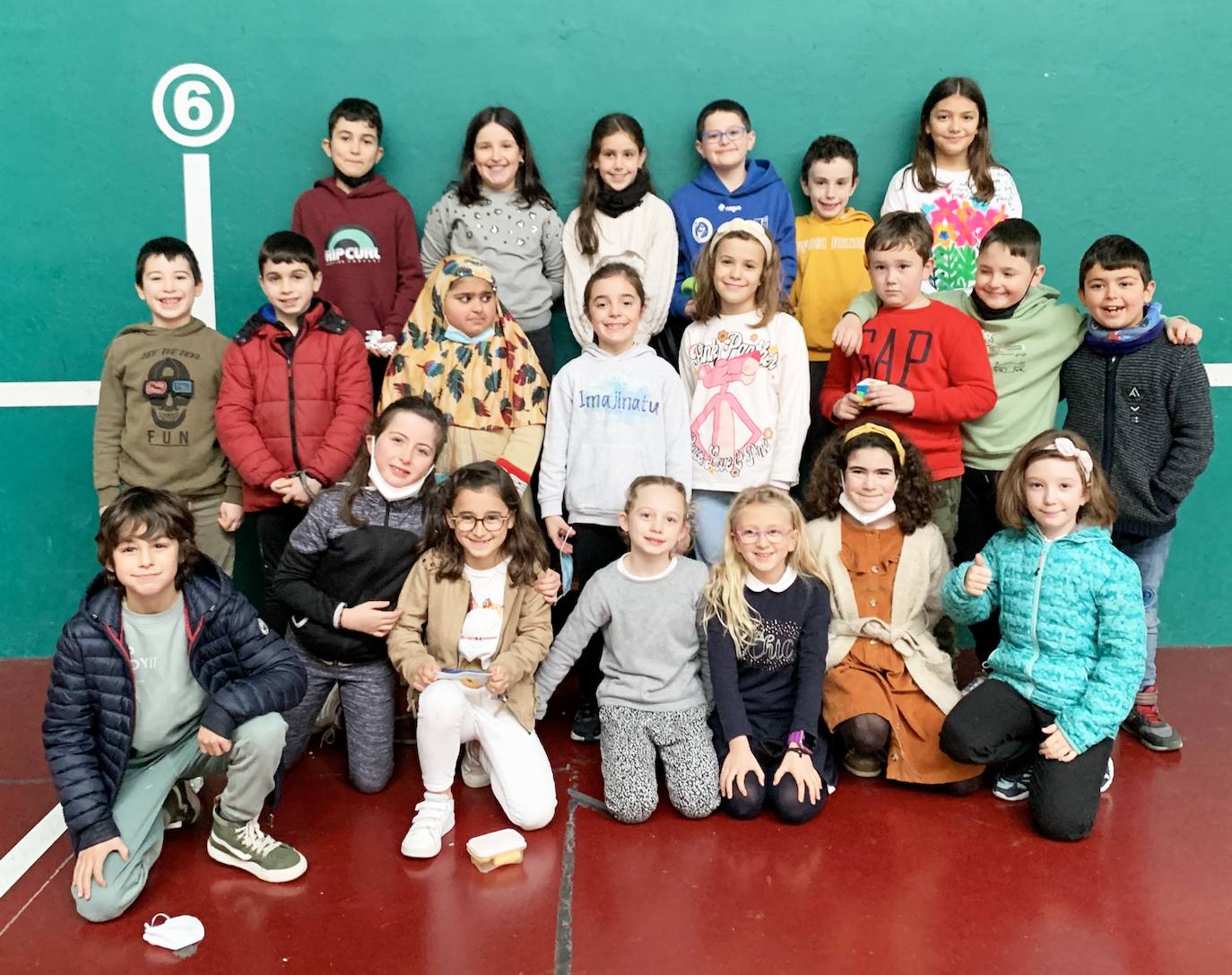 Los niños de 3º de Educación Primaria.