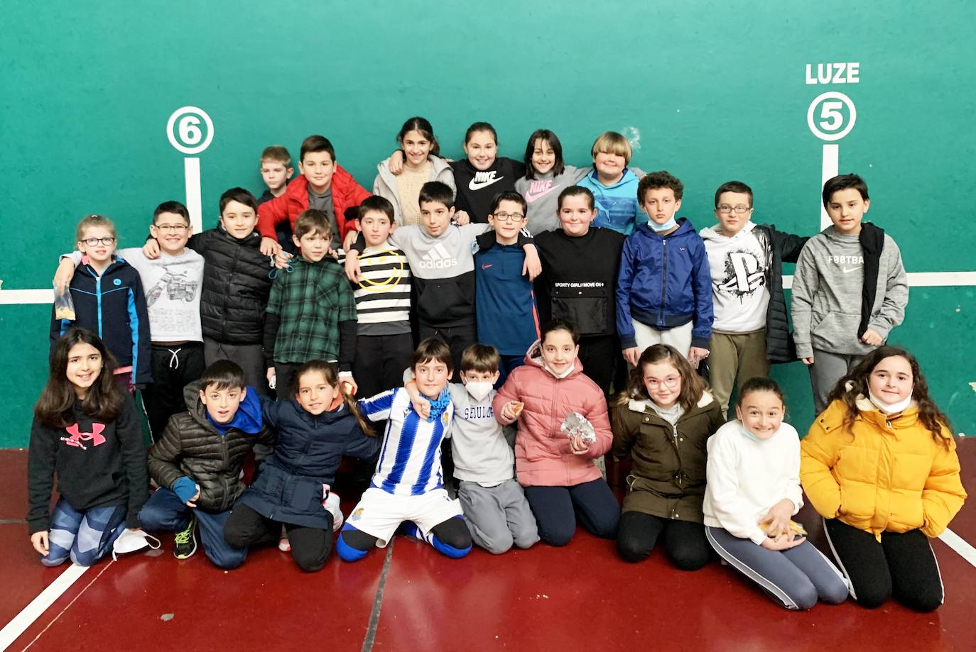 Los niños de 4º de Educación Primaria.