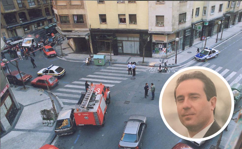 El joven psicólogo cayó abatido en la intersección de José María Soroa yBerminghan. 