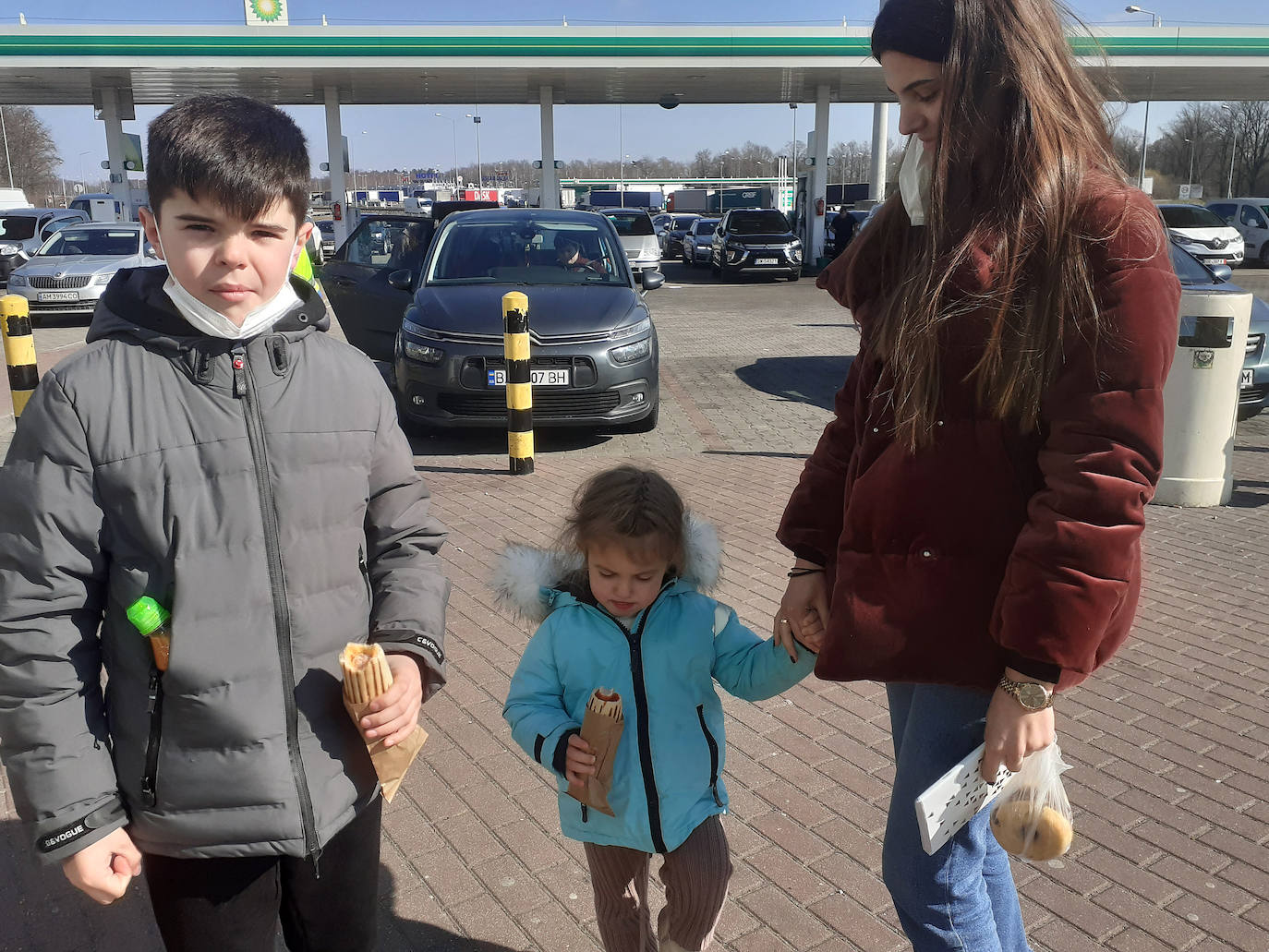 Fotos: El Convoy de DYA llega este viernes a Donostia con refugiados ucranianos