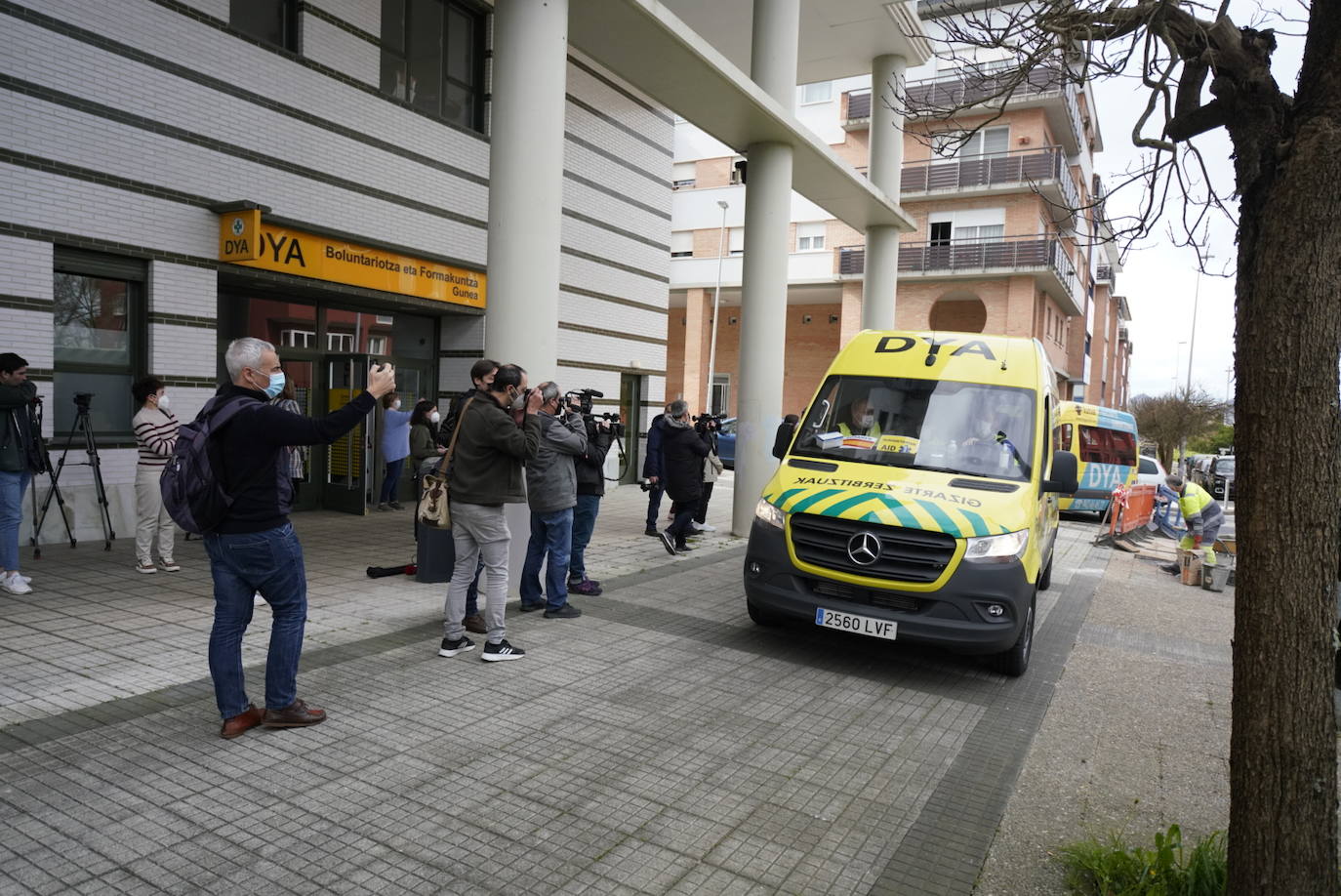 Fotos: El convoy de la esperanza llega a San Sebastián
