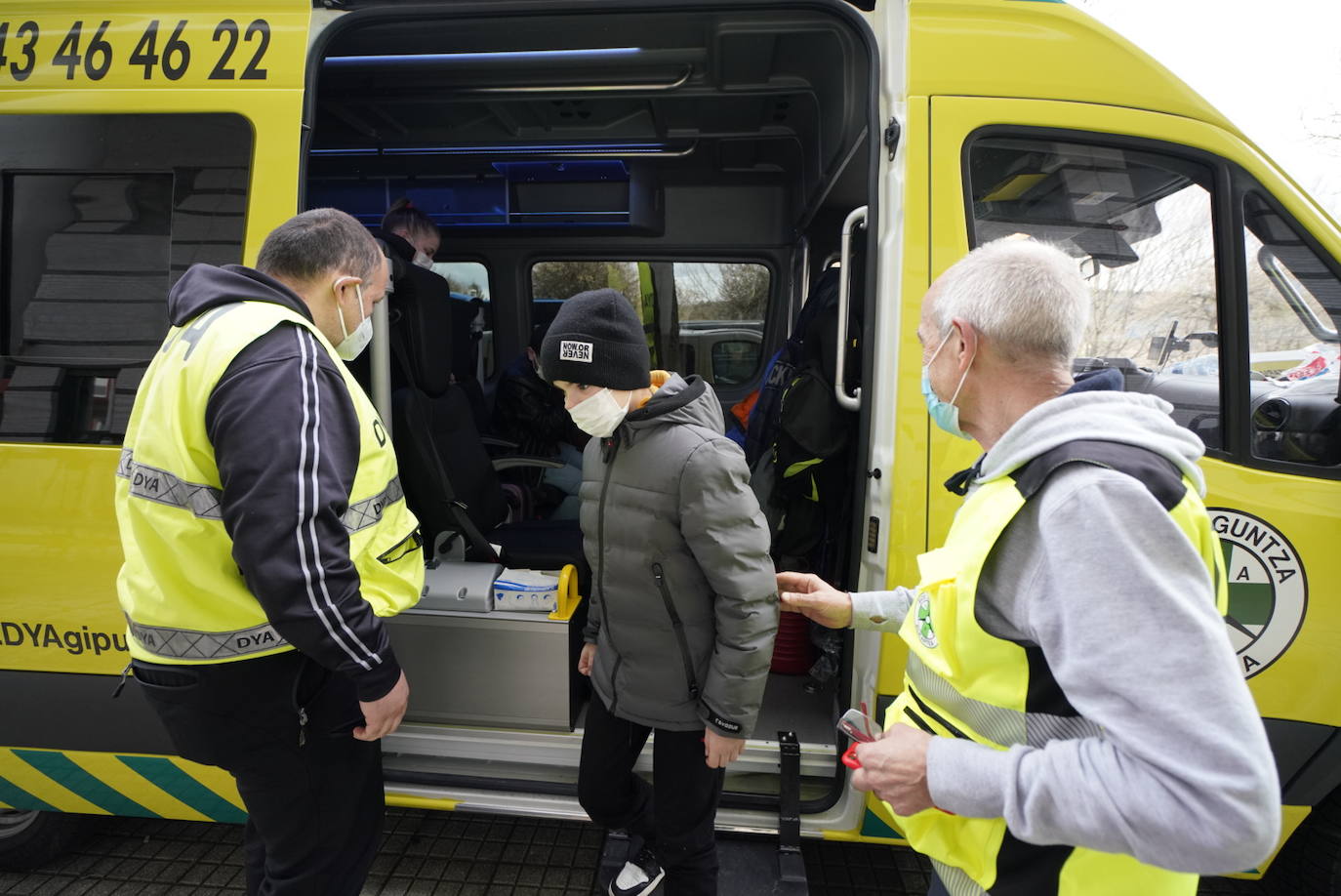 Fotos: El convoy de la esperanza llega a San Sebastián