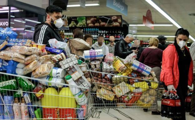 La inflación se dispara al 7,1%, la menor subida de Euskadi