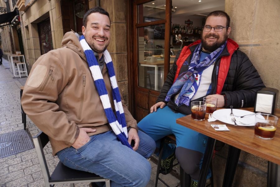 Fotos: Ambiente antes del derbi ante el Alavés