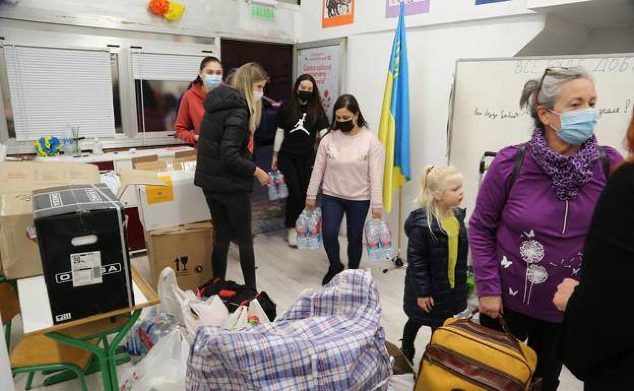 La Asociación Euskadi-Ucrania, una de las entidades recomendadas por la UCE. 