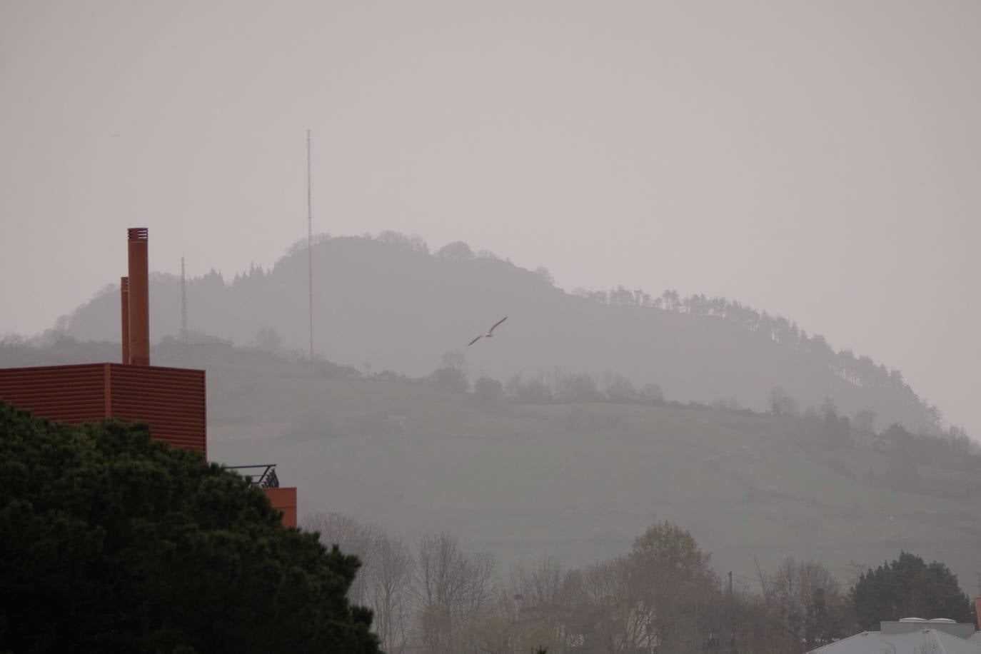 Fotos: Gipuzkoa amanece con calima