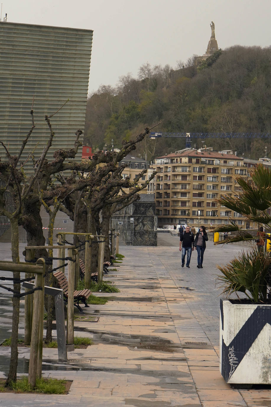 Fotos: Gipuzkoa amanece con calima