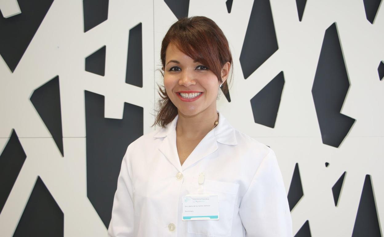 Idania de los Santos, neumóloga de Policlínica Gipuzkoa. 