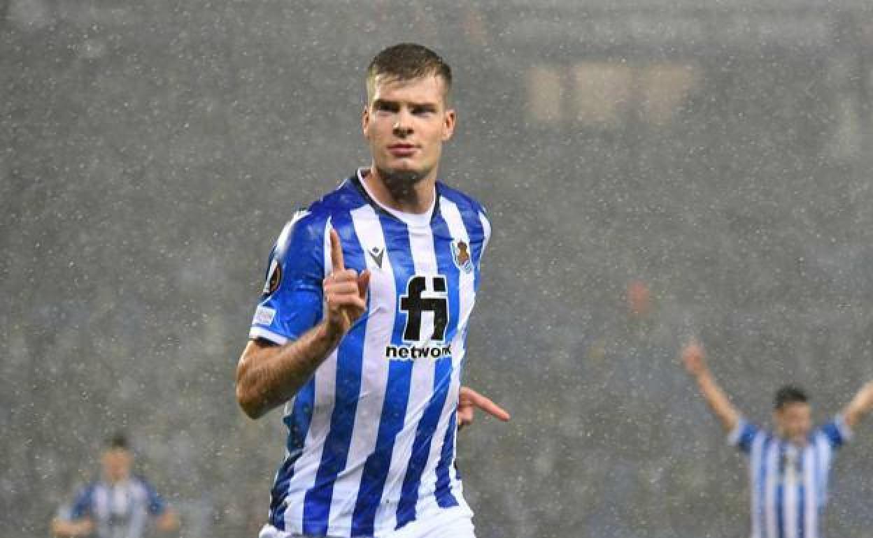 Alexander Sorloth, convocado con la selección de Noruega