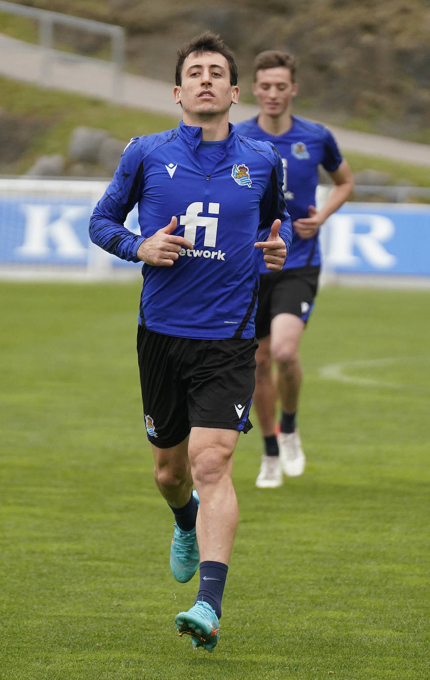 Fotos: Aihen no se entrena y Silva sigue al margen del grupo