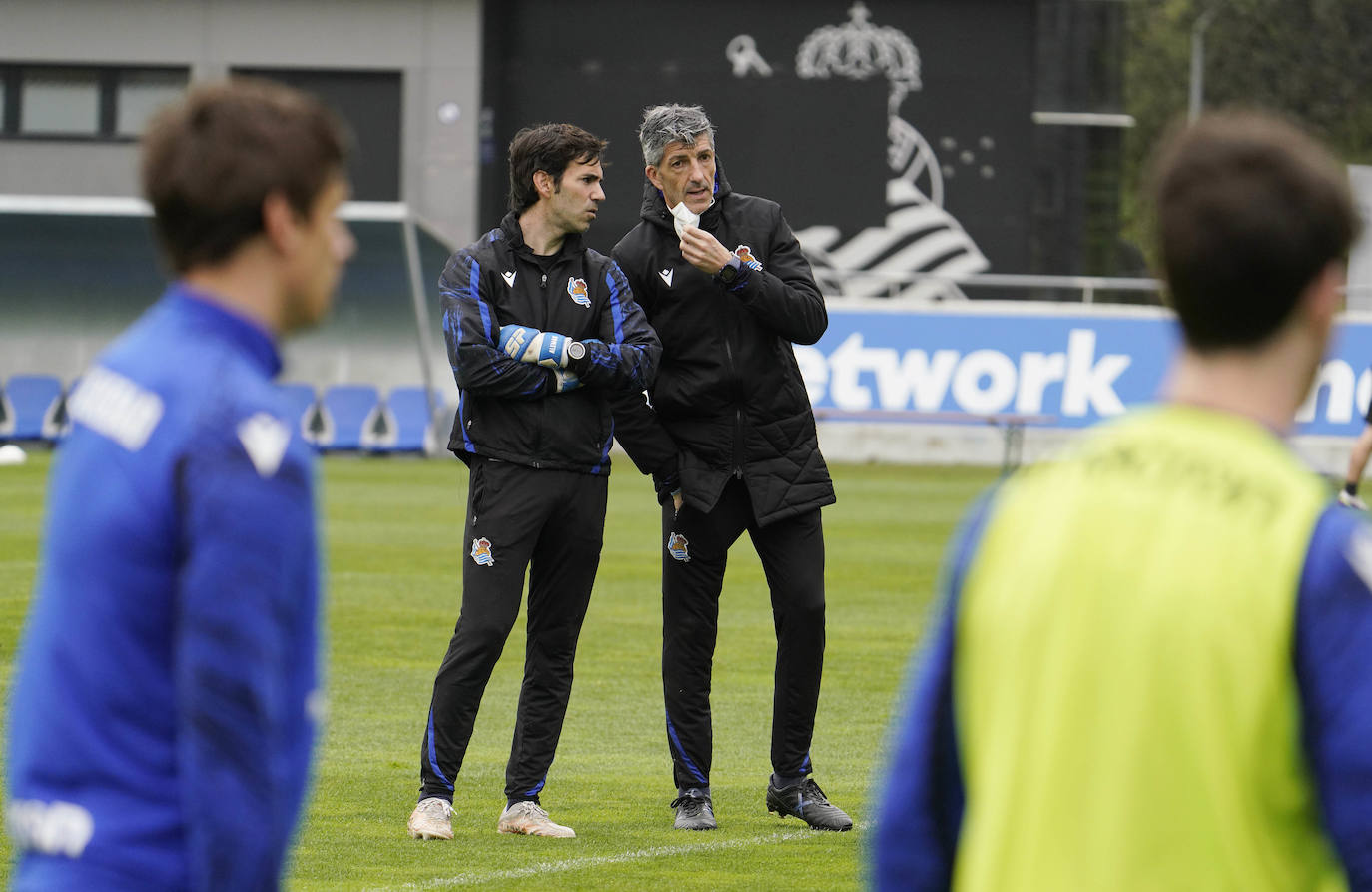 Fotos: Aihen no se entrena y Silva sigue al margen del grupo