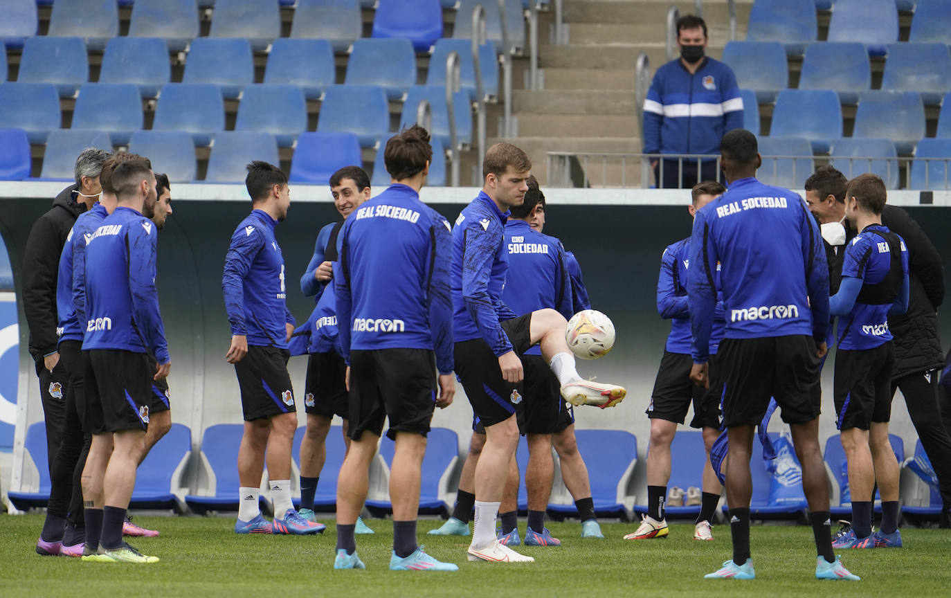 Fotos: Aihen no se entrena y Silva sigue al margen del grupo