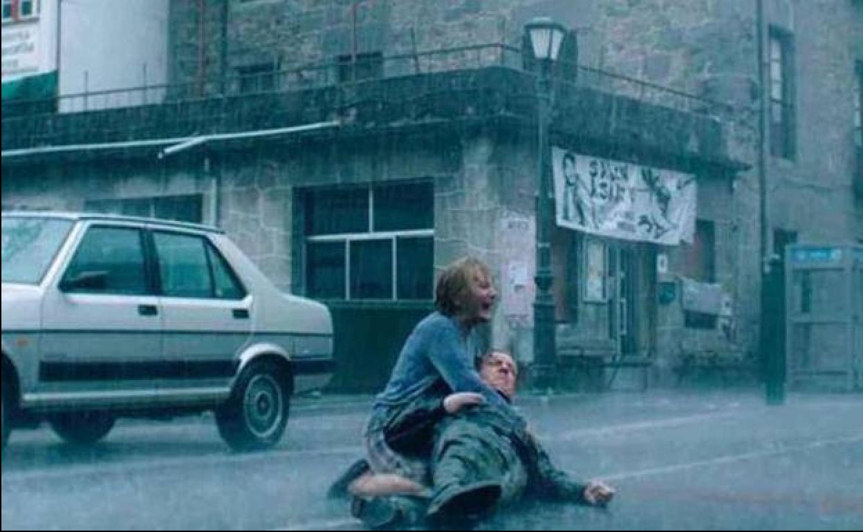 Una escena de la película 'Patria'. 