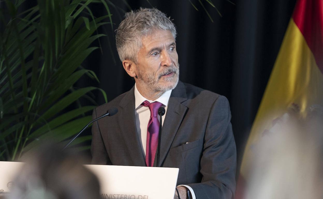 El ministro del Interior, Fernando Grande Marlaska