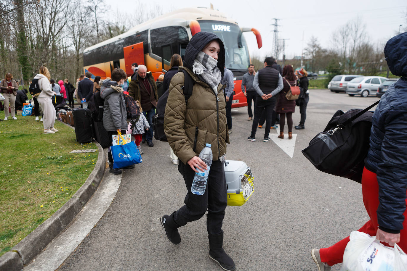 Fotos: «Poder huir de Ucrania ha sido un milagro»
