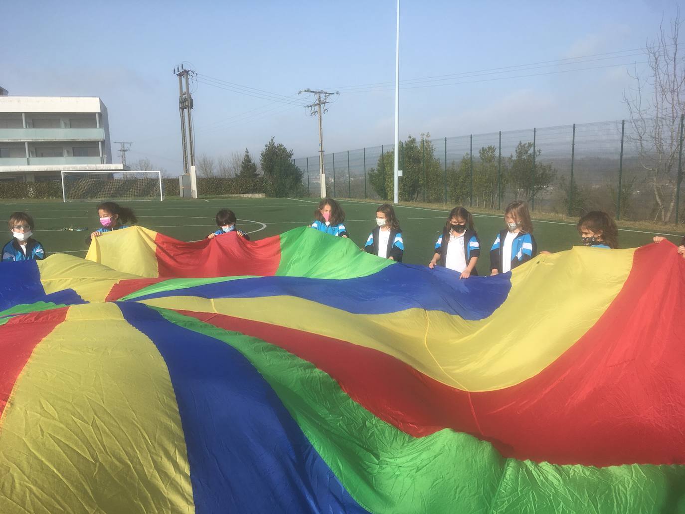 Los niños de Primero de Primaria.