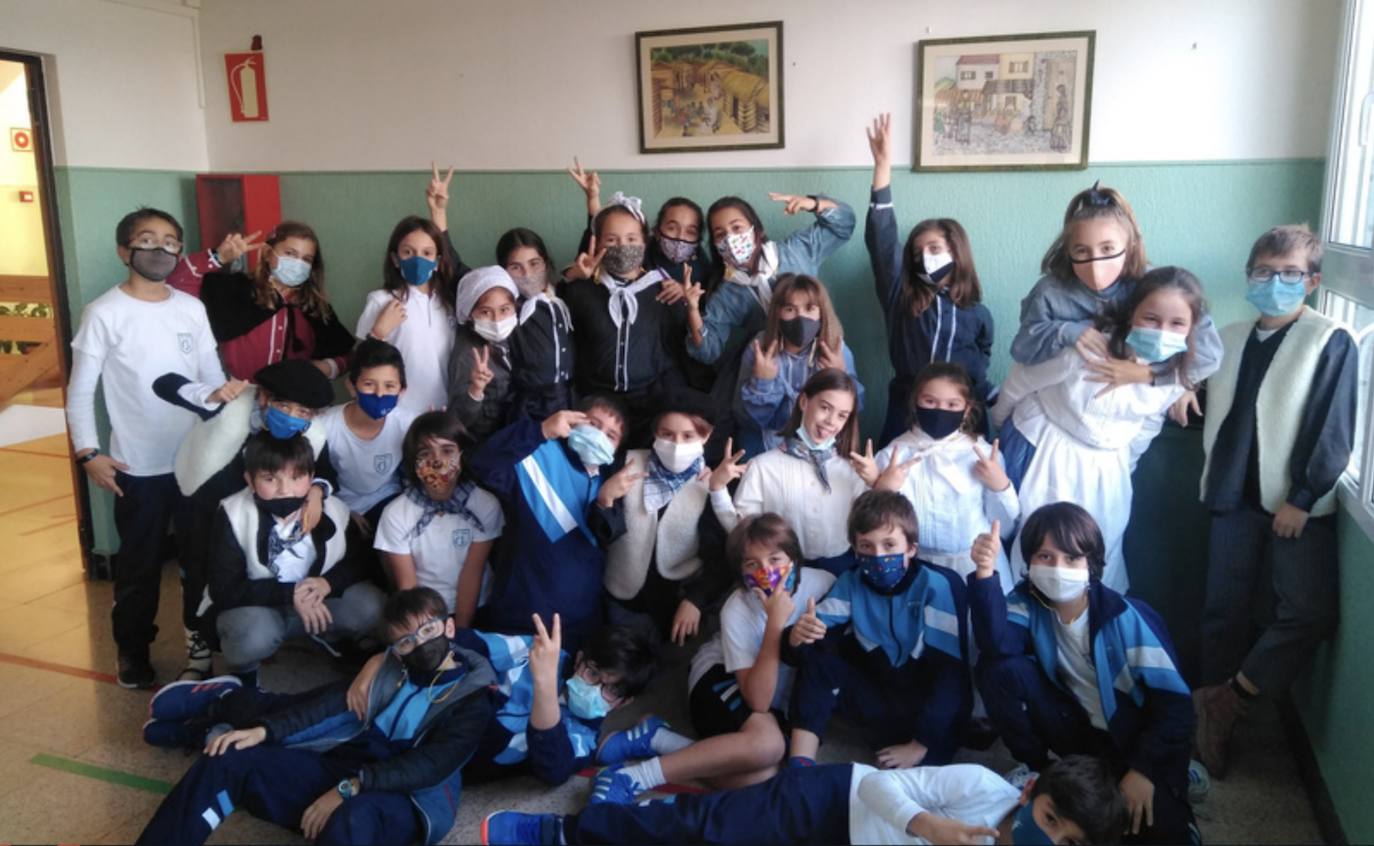 Los niños de 6º de Primaria.