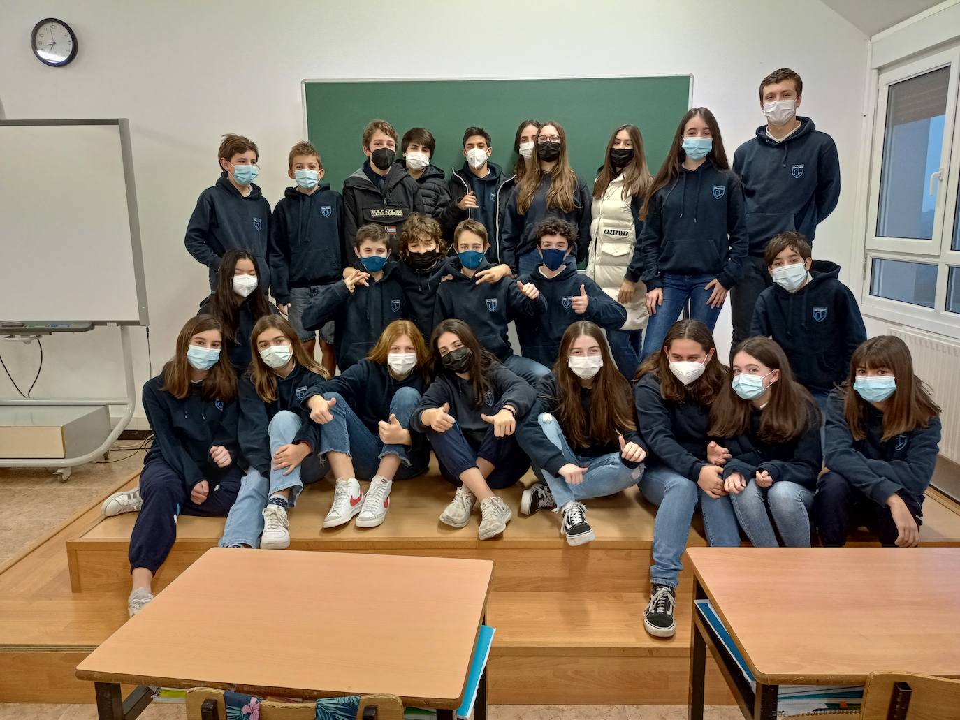 Los alumnos de 2º de E.S.O.