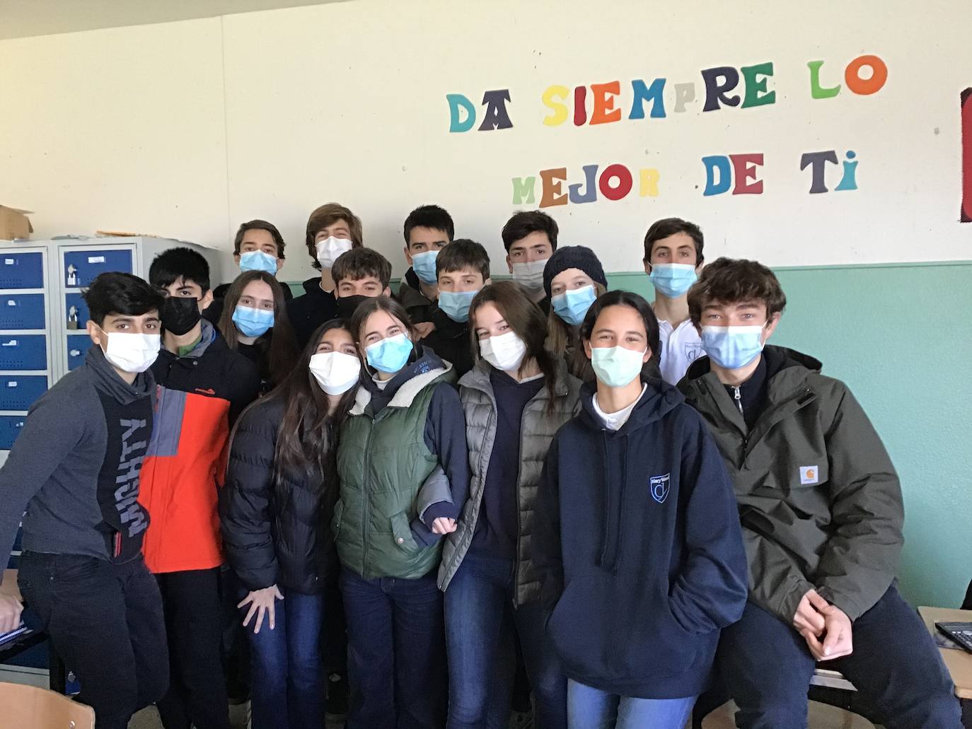 Los alumnos de 4º de E.S.O.