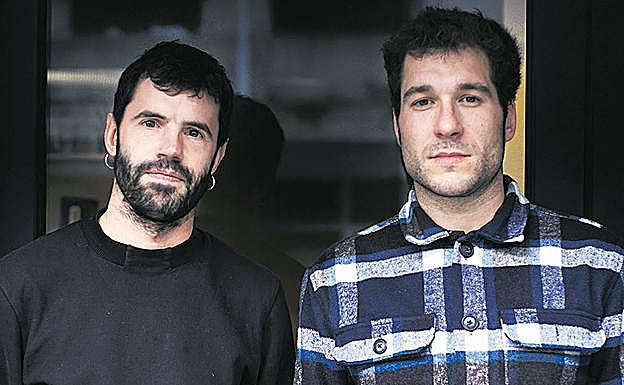 Profesionalidad. Mikel de Ortiz de Eribe y Joseba Inunciaga forman Eitzen.