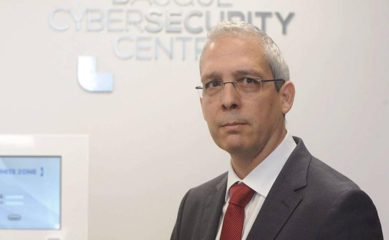 Javier Diéguez, directo del Basque Cibersecurity Center.
