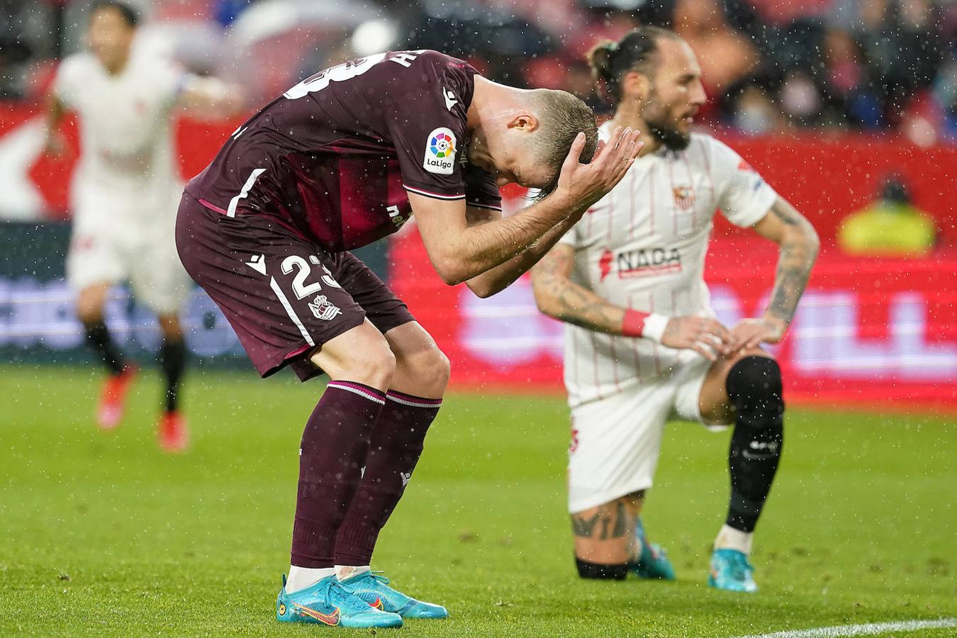 Fotos: Las imágenes del partido entre el Sevilla y la Real Sociedad