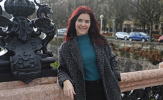 Nagore Azuabarrena, presidenta del Colegio Oficial de Aparejadores y Arquitectos Técnicos de Gipuzkoa.
