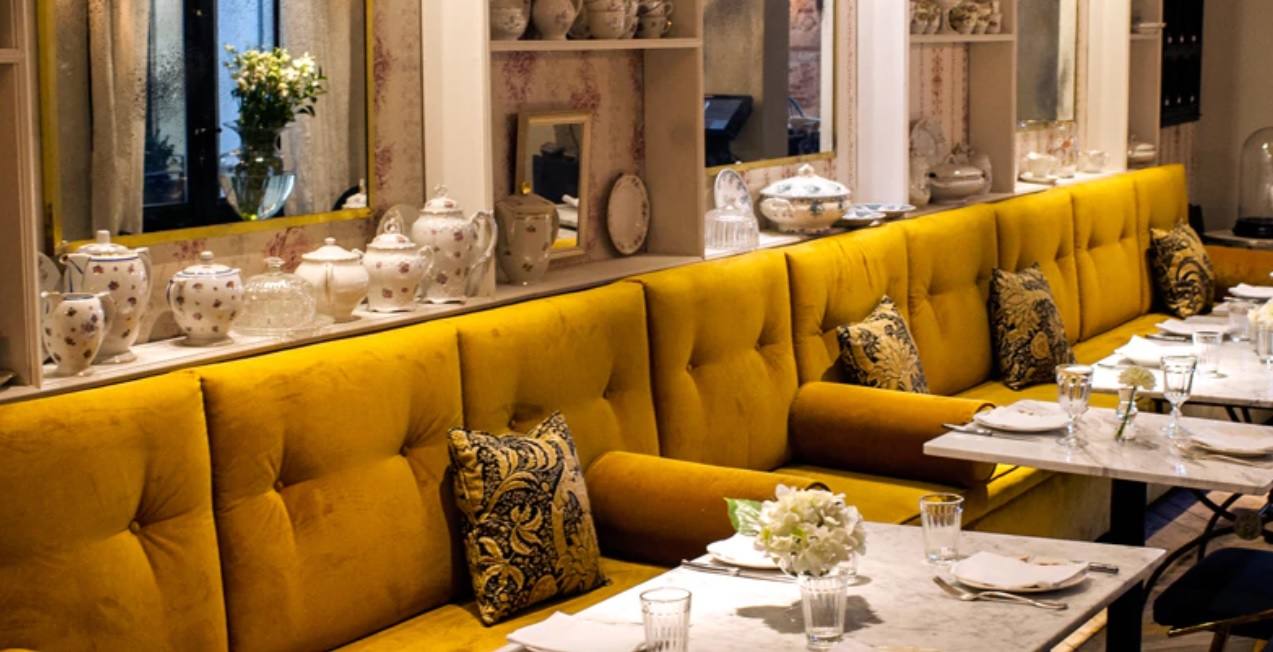 Uno de los restaurantes madrileños de Cristina Oria.