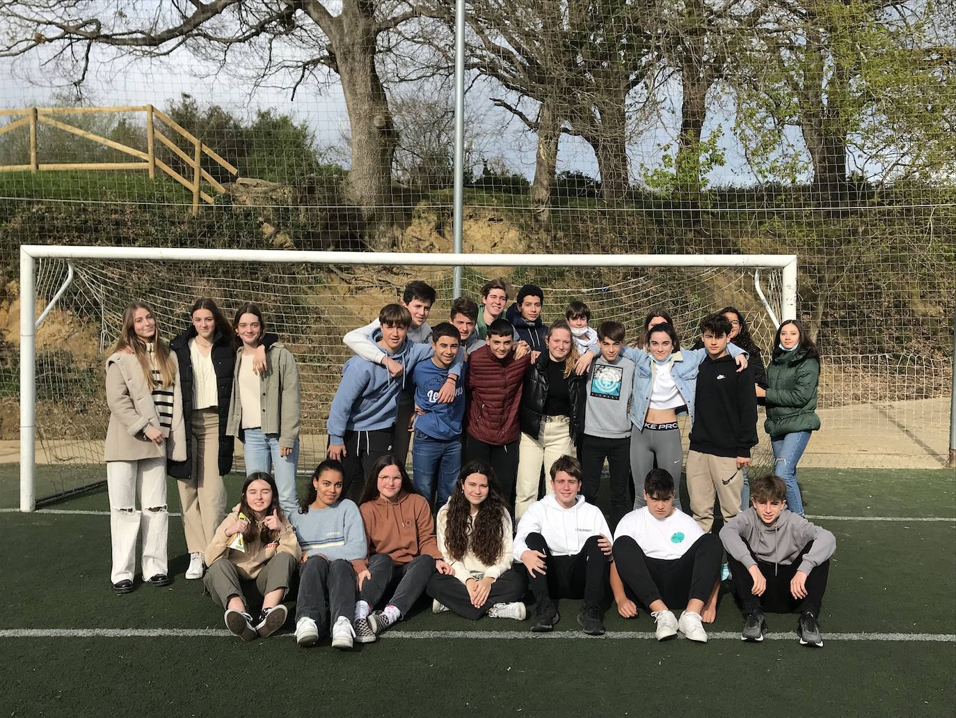 Los estudiantes de 3º de la ESO.