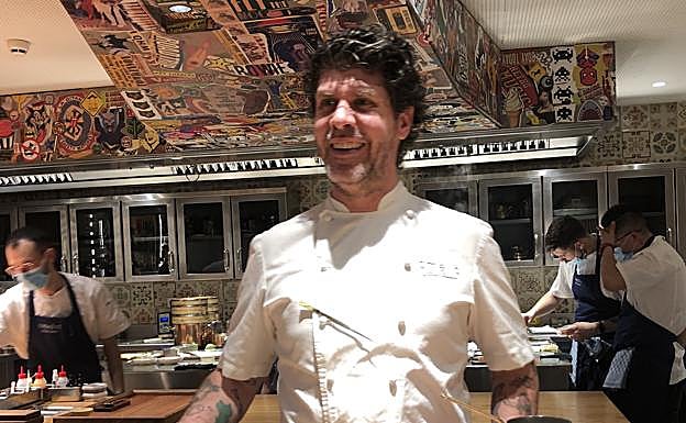 Paulo Airaudo en el Amelia.