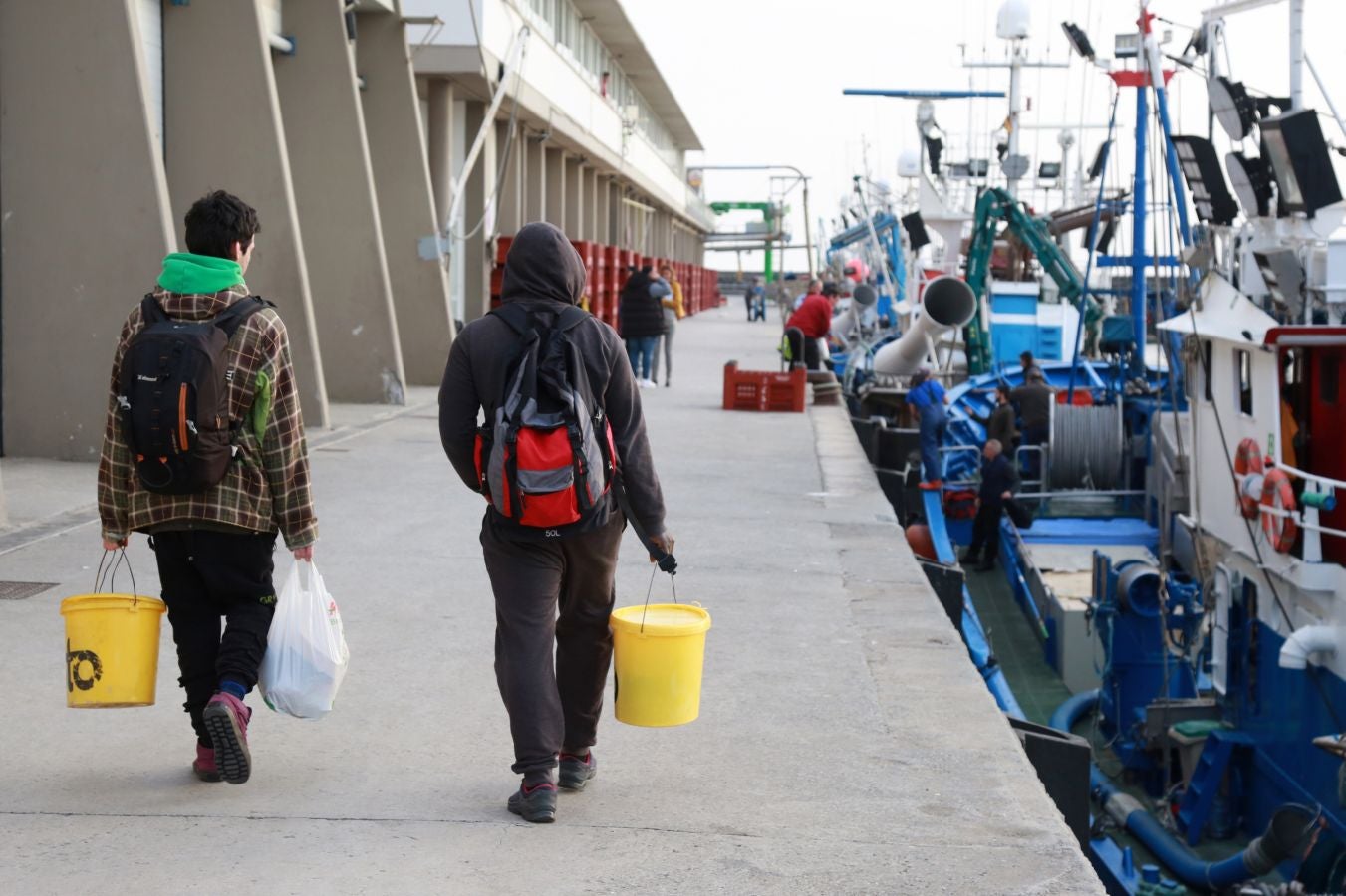Fotos: La flota vuelve a la mar