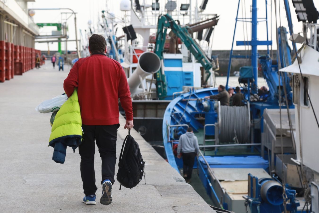 Fotos: La flota vuelve a la mar