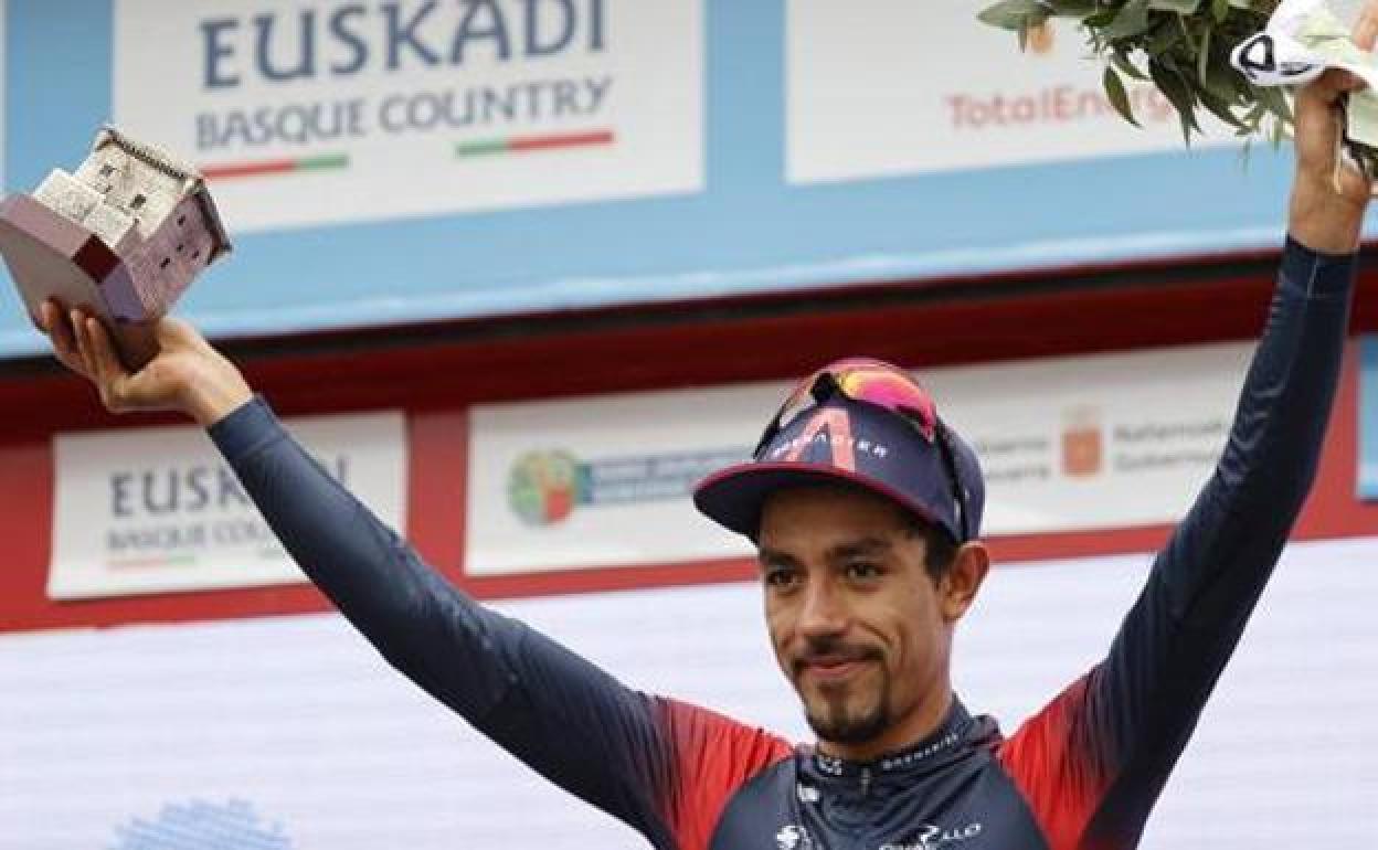 Daniel Martínez, ganador de la Itzulia 2022. 