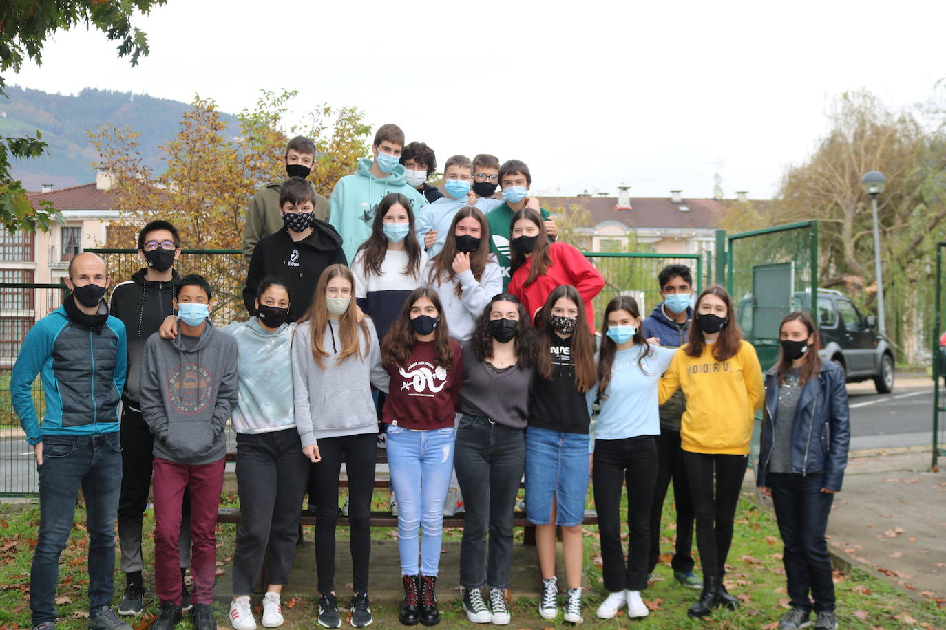 Alumnos de la clase de 3º de E.S.O.