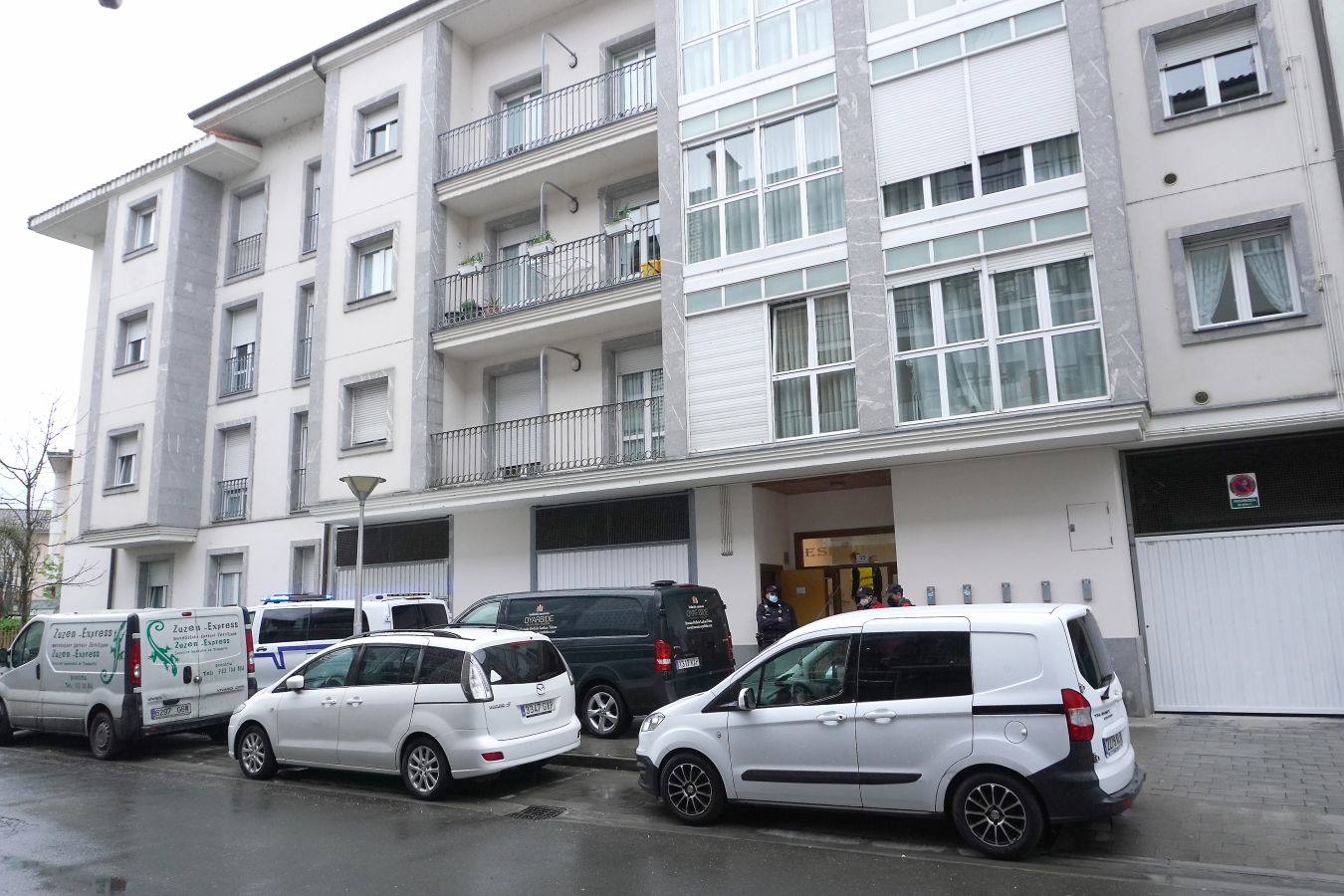 Fotos: Mueren una madre de 25 años y su bebé de 17 meses en Zaldibia por inhalación de gas