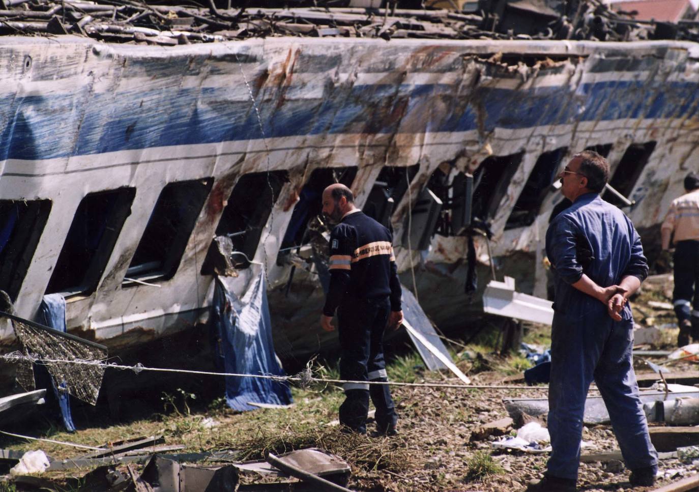 Fotos: Se cumplen 25 años del accidente de Uharte Arakil