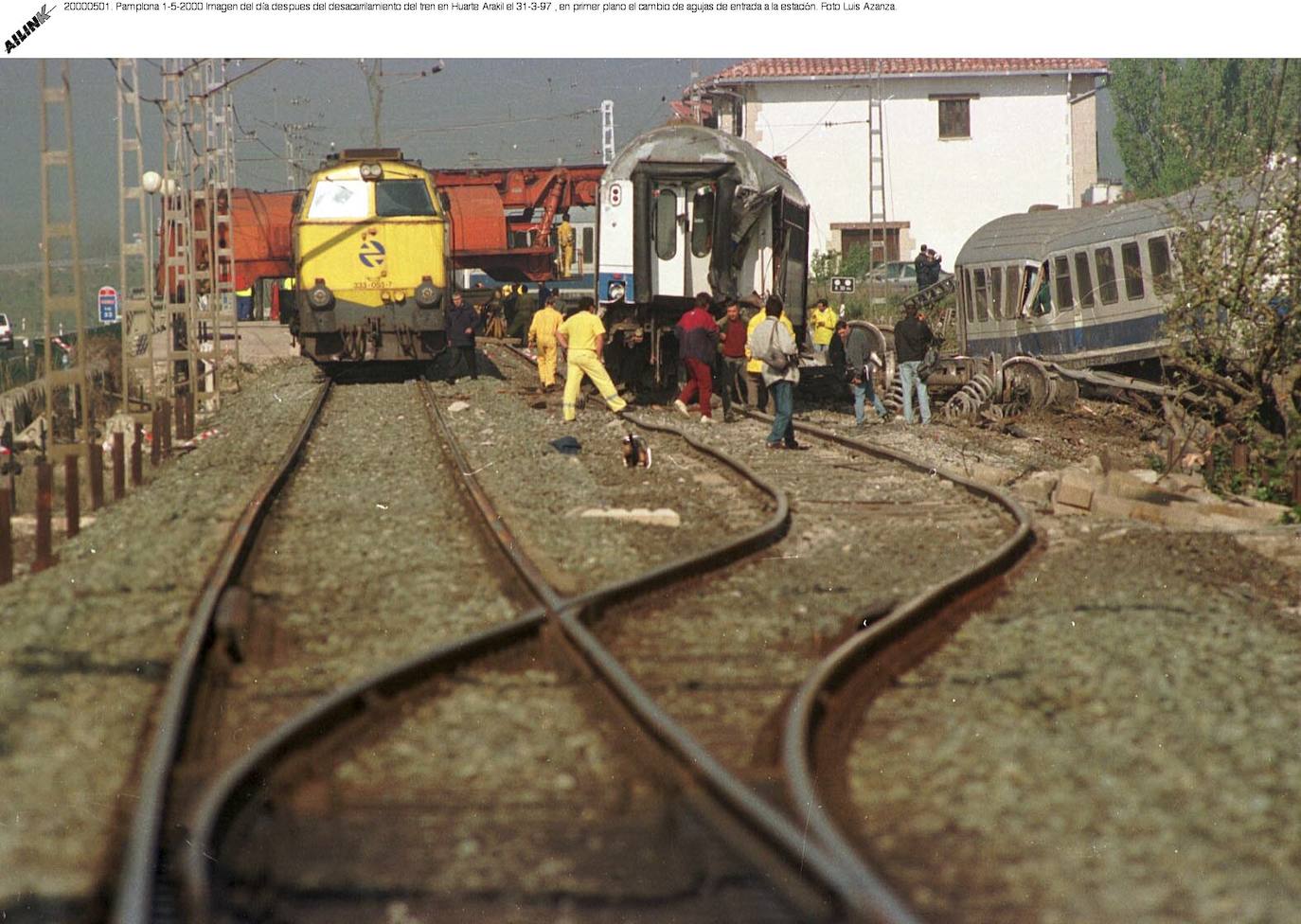 Fotos: Se cumplen 25 años del accidente de Uharte Arakil