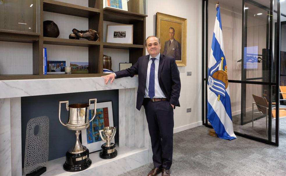 Jokin Aperribay repasa desde su despacho los momentos previos y posteriores a la victoria en la final de Copa. 