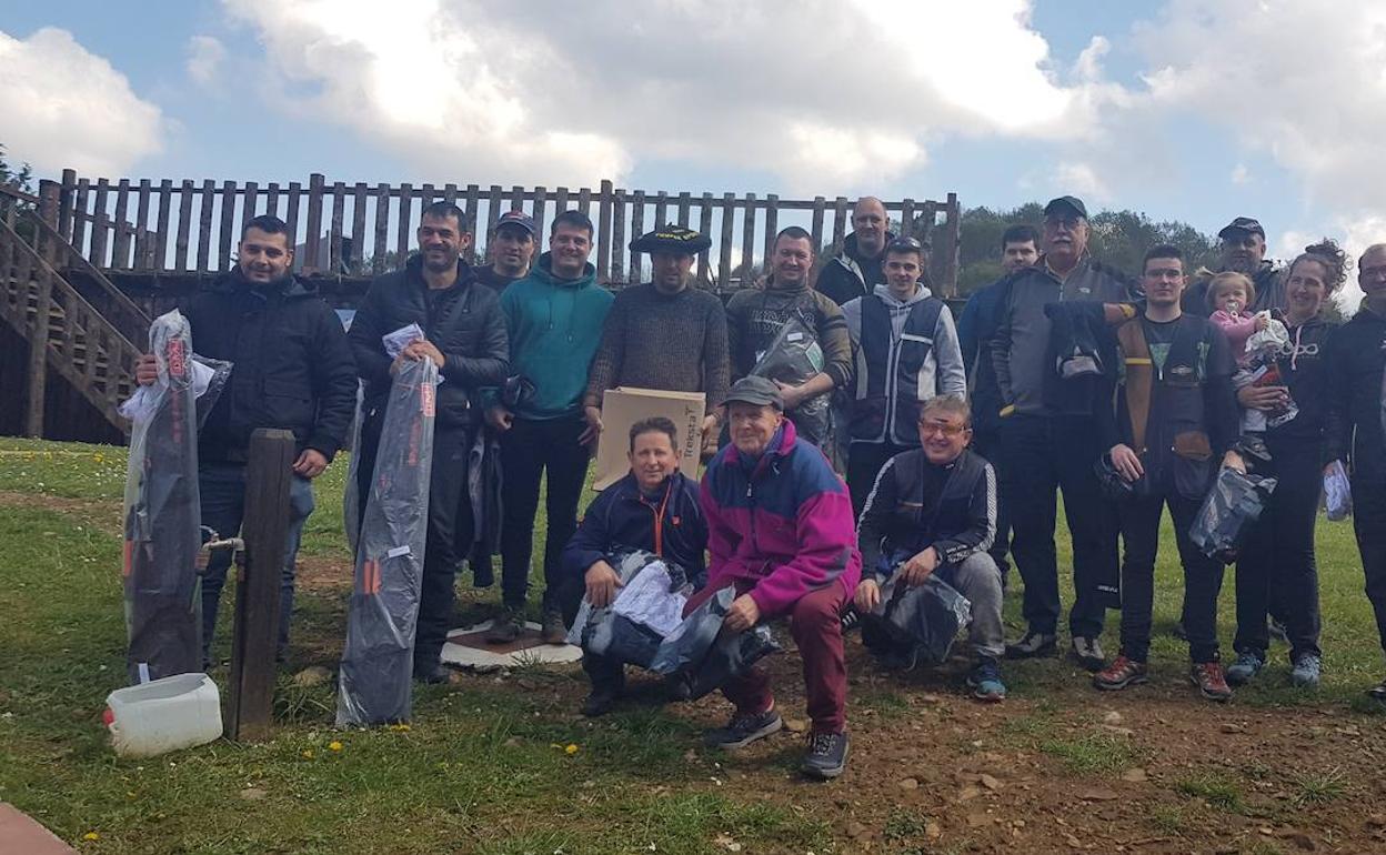 Los ganadores del Campeonato de Gipuzkoa.