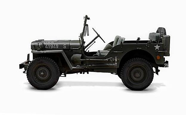 Jeep, Willys MB, 1945. Foster Family Collection..