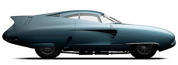 Alfa Romeo BAT Car 7, 1954. Rob and Melani Walton Collection, EE UU. 