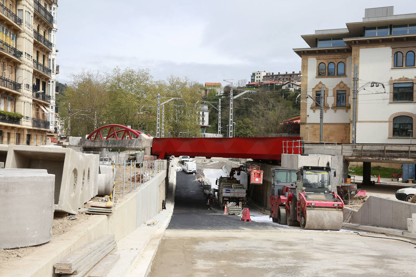 Fotos: El tráfico vuelve este sábado a Iztueta