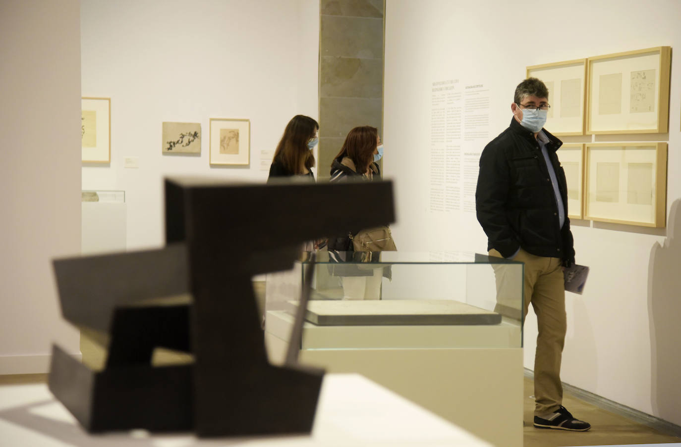 Fotos: Chillida y Oteiza, juntos en San Telmo