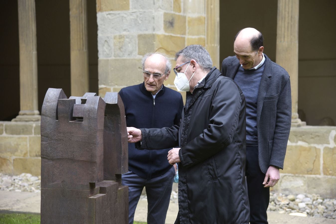 Fotos: Chillida y Oteiza, juntos en San Telmo