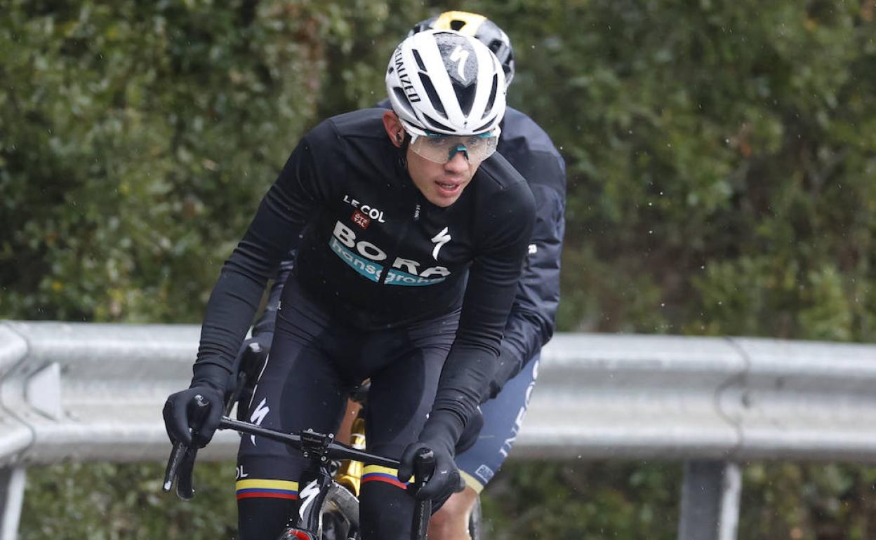 Higuita en la Volta de Catalunya.