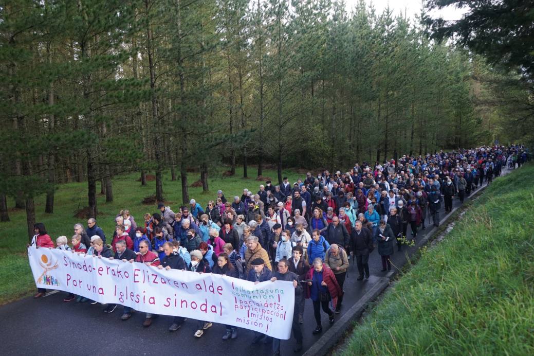 Fotos: Nueva edición de la marcha a Arantzazu